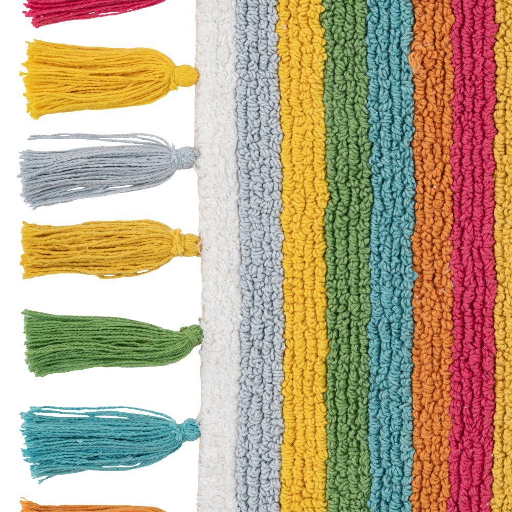 ALFOMBRA MAEVE BLANCO ALGODÃ Â N INFANTIL 135 X 100 4