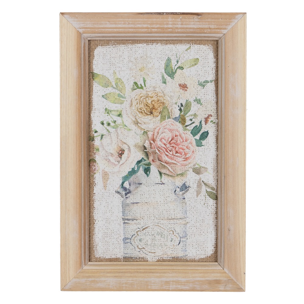 CUADRO IMPRESIÃ Â N JARRÃ Â N 2FLOR DM 20,00 X 2,00  2