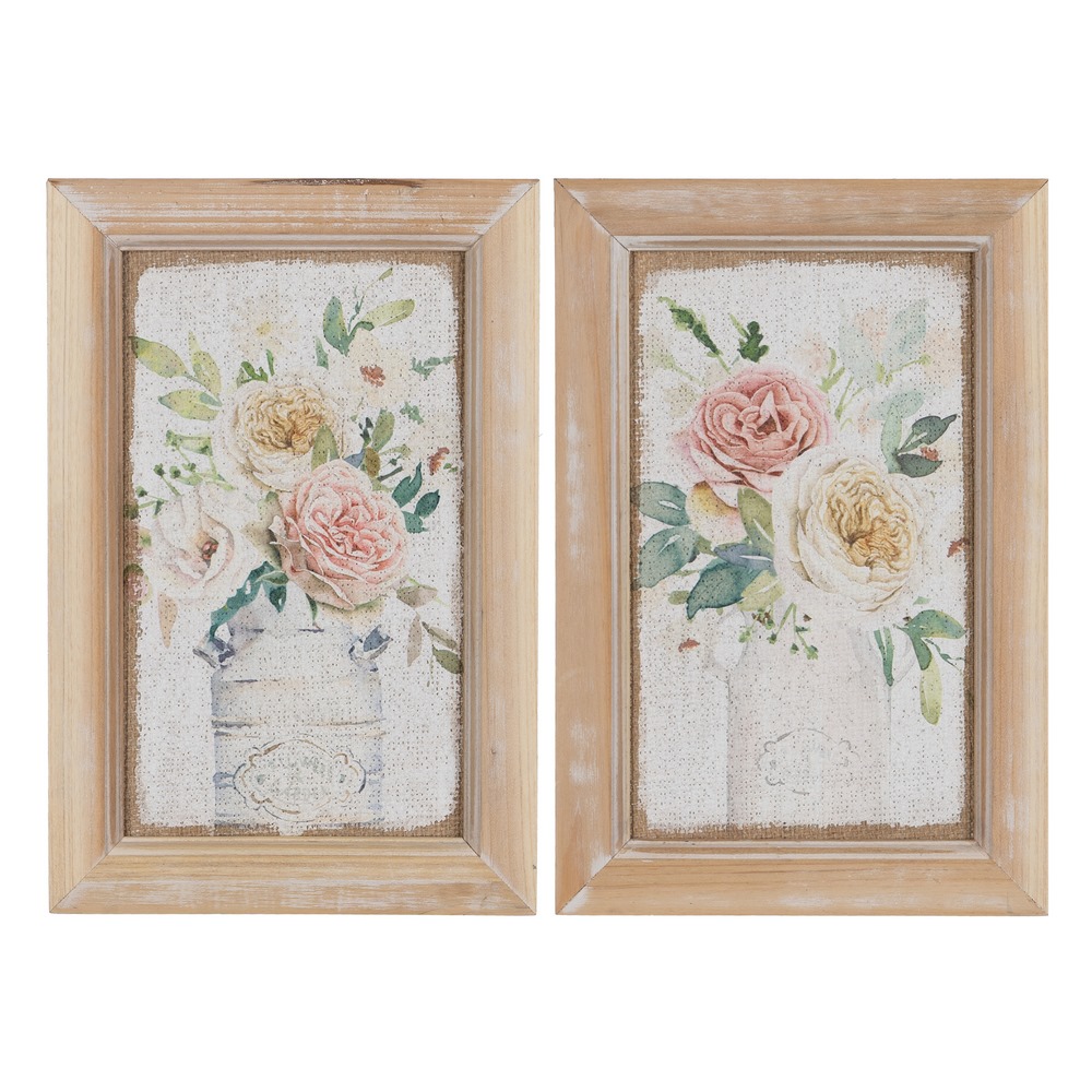 CUADRO IMPRESIÃ Â N JARRÃ Â N 3FLOR DM 20,00 X 2,00 