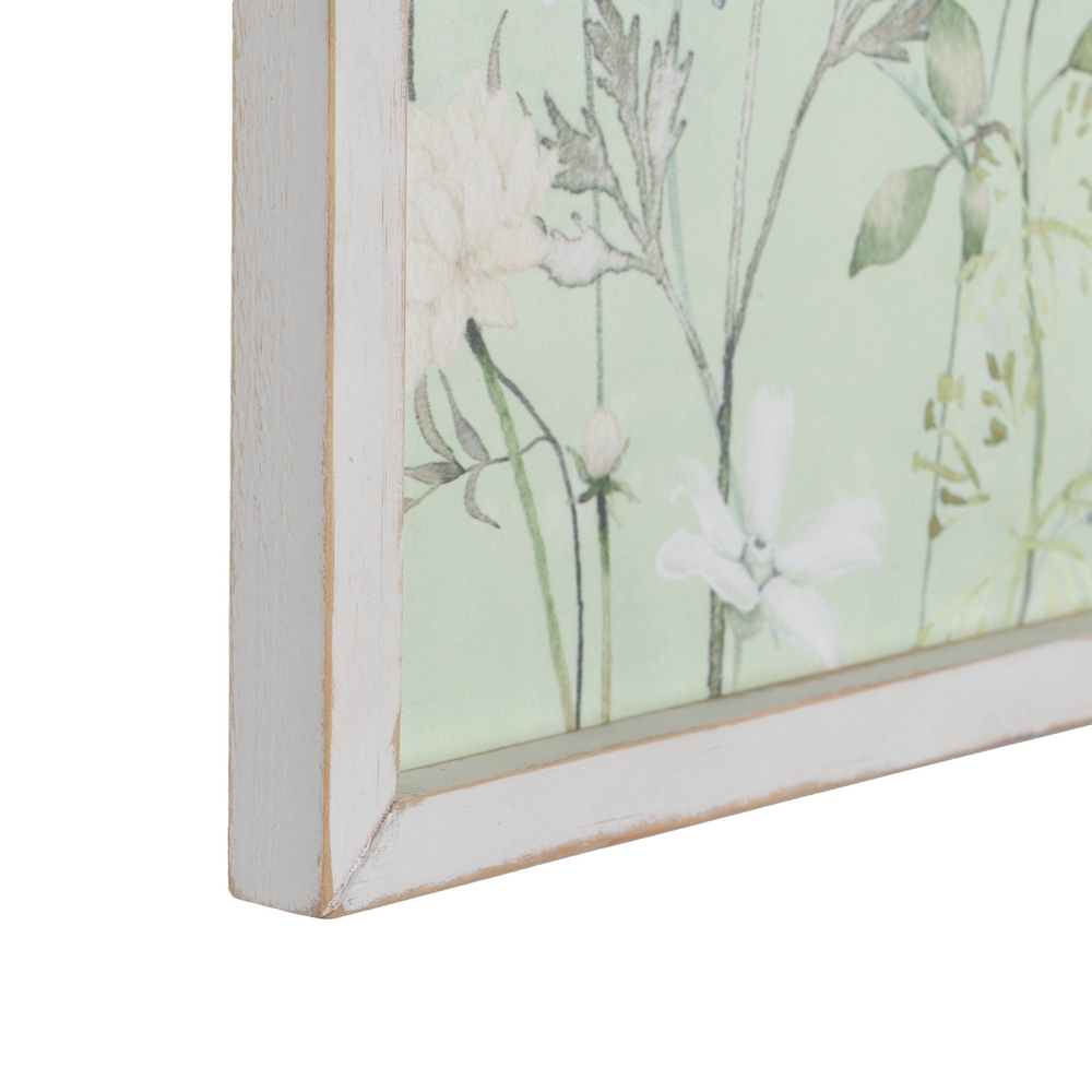 CUADRO IMPRESIÓN ANÉMONAS PQ BLANCO 24,00 X 2,00 X 6