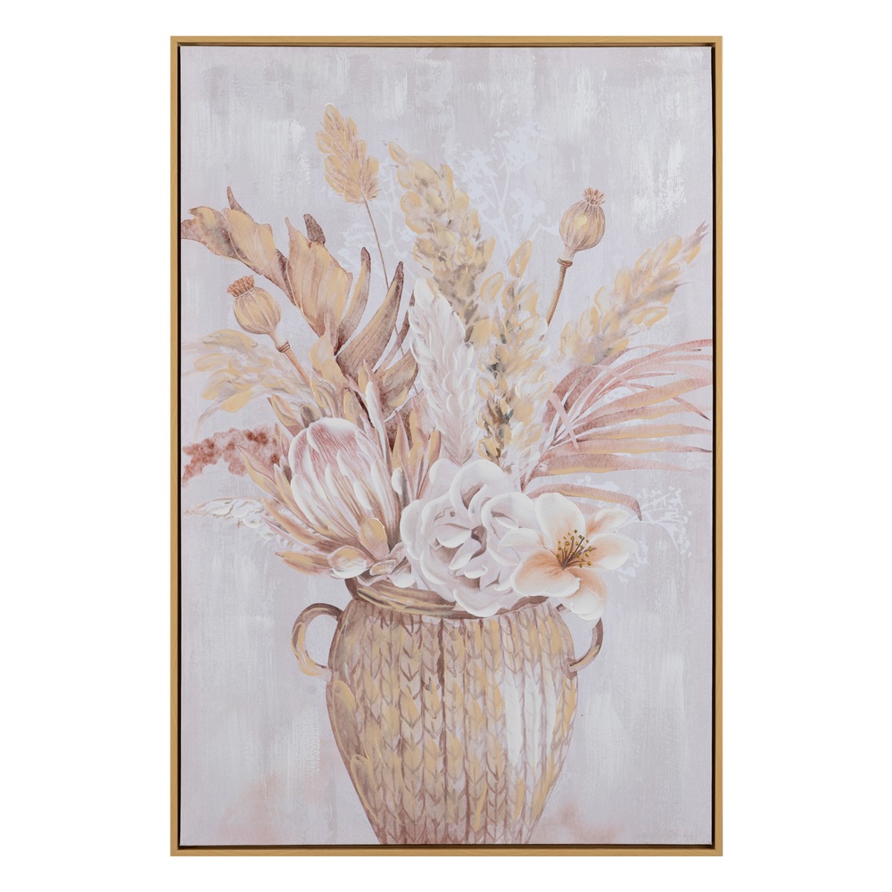 PINTURA JARRÃ Â N ASA  ROSA-CREMA 60,00 X 3,50 X 90 2