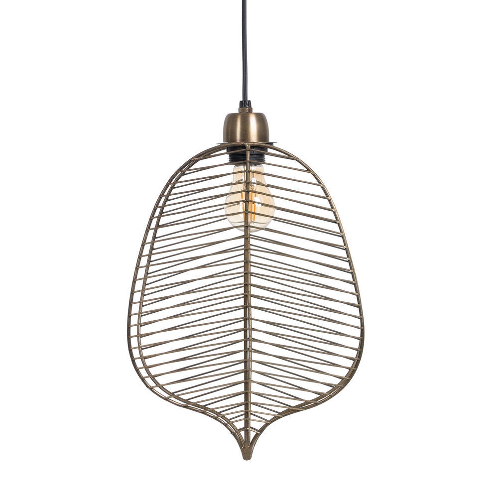 LÃ Â MPARA TECHO ORO VIEJO METAL 25,00 X 13,00 X 38 2