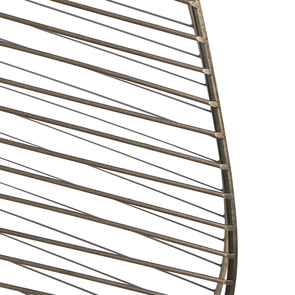 LÃ Â MPARA TECHO ORO VIEJO METAL 25,00 X 13,00 X 38 3