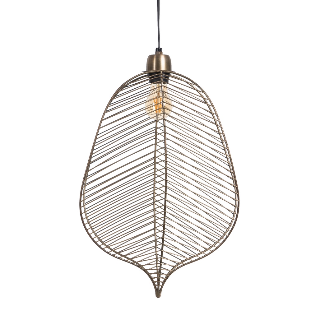 LÃ Â MPARA TECHO ORO VIEJO METAL 31 X 16 X 47  2