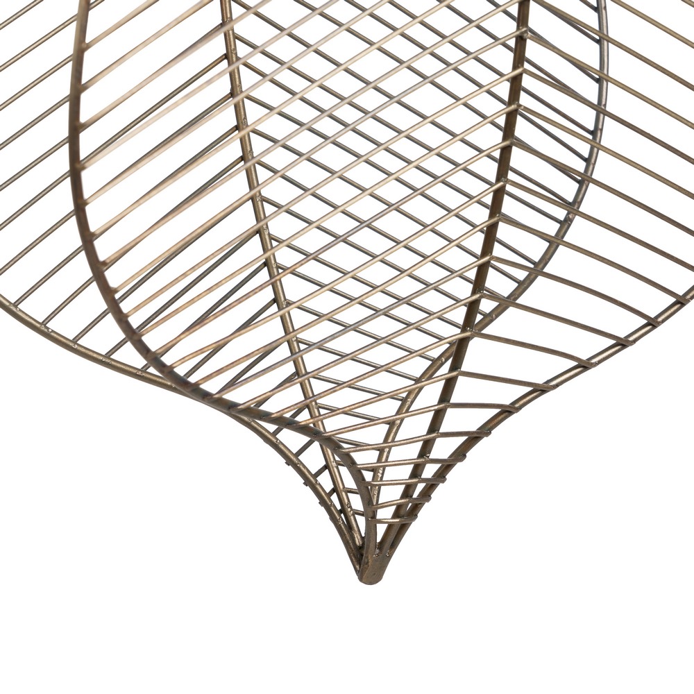LÃ Â MPARA TECHO ORO VIEJO METAL 31 X 16 X 47  5