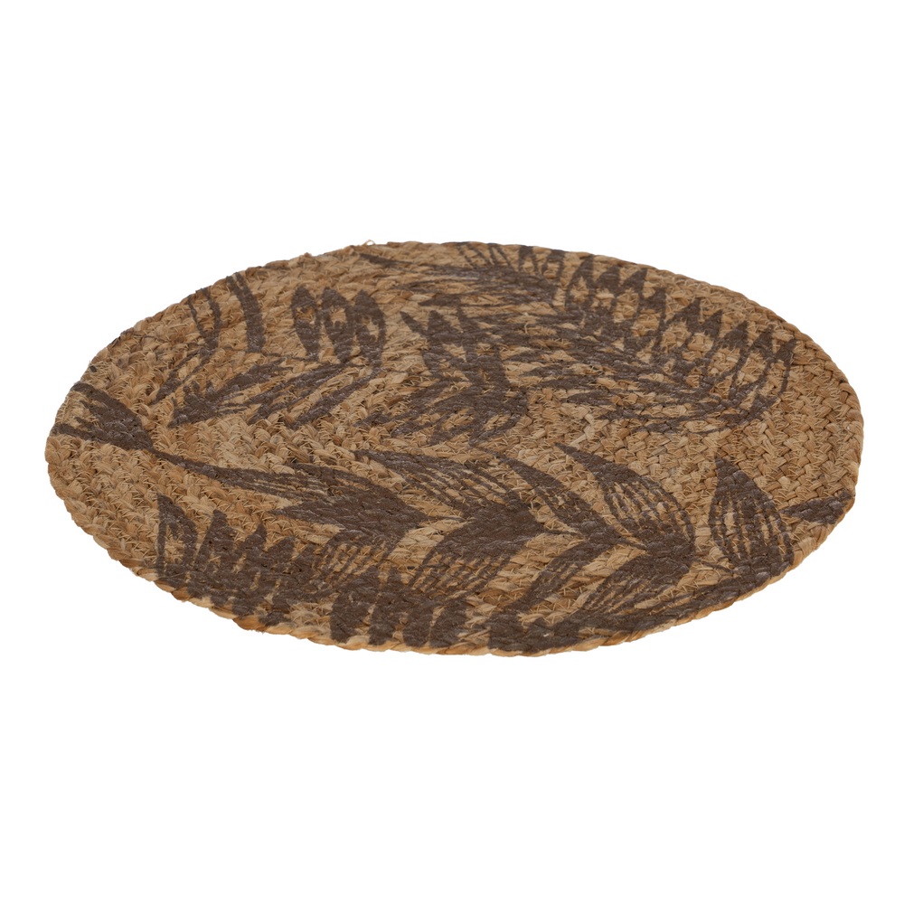 SET4 SALVAMANTEL IMPRESO MARRÃ Â N FIBRA 38 X 38  2