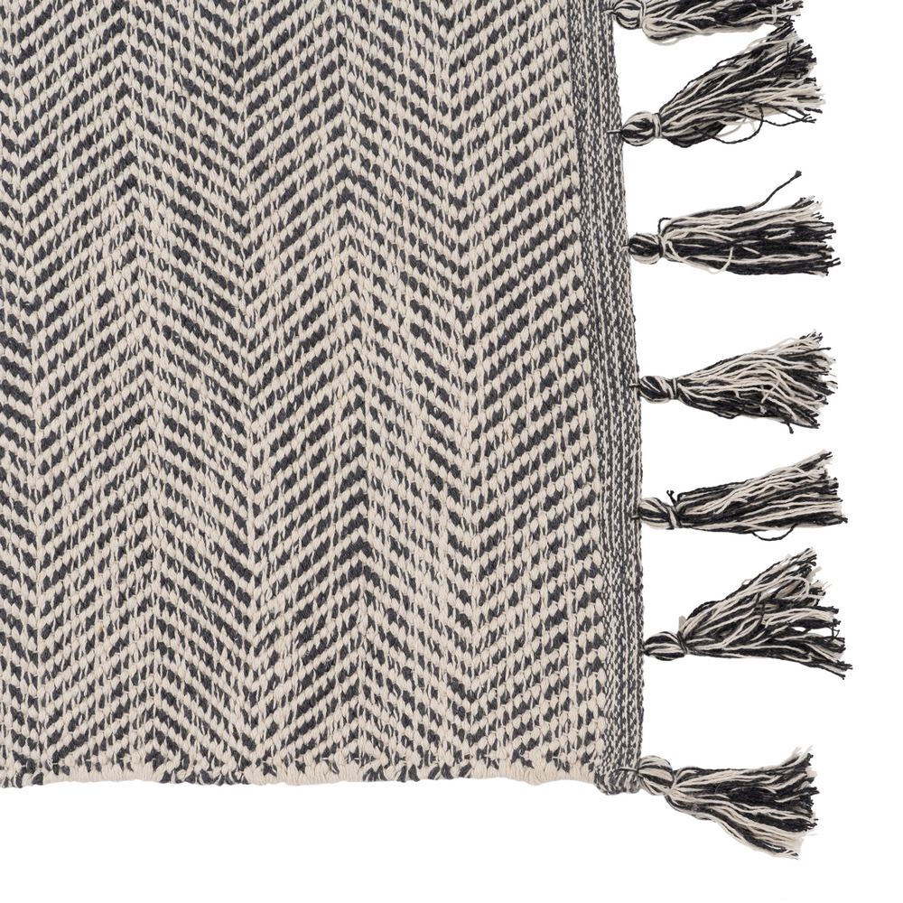 ALFOMBRA GRIS POLIESTER-ALGODÃ Â N 160 X 230  2