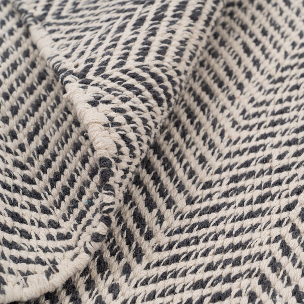 ALFOMBRA GRIS POLIESTER-ALGODÃ Â N 160 X 230  3