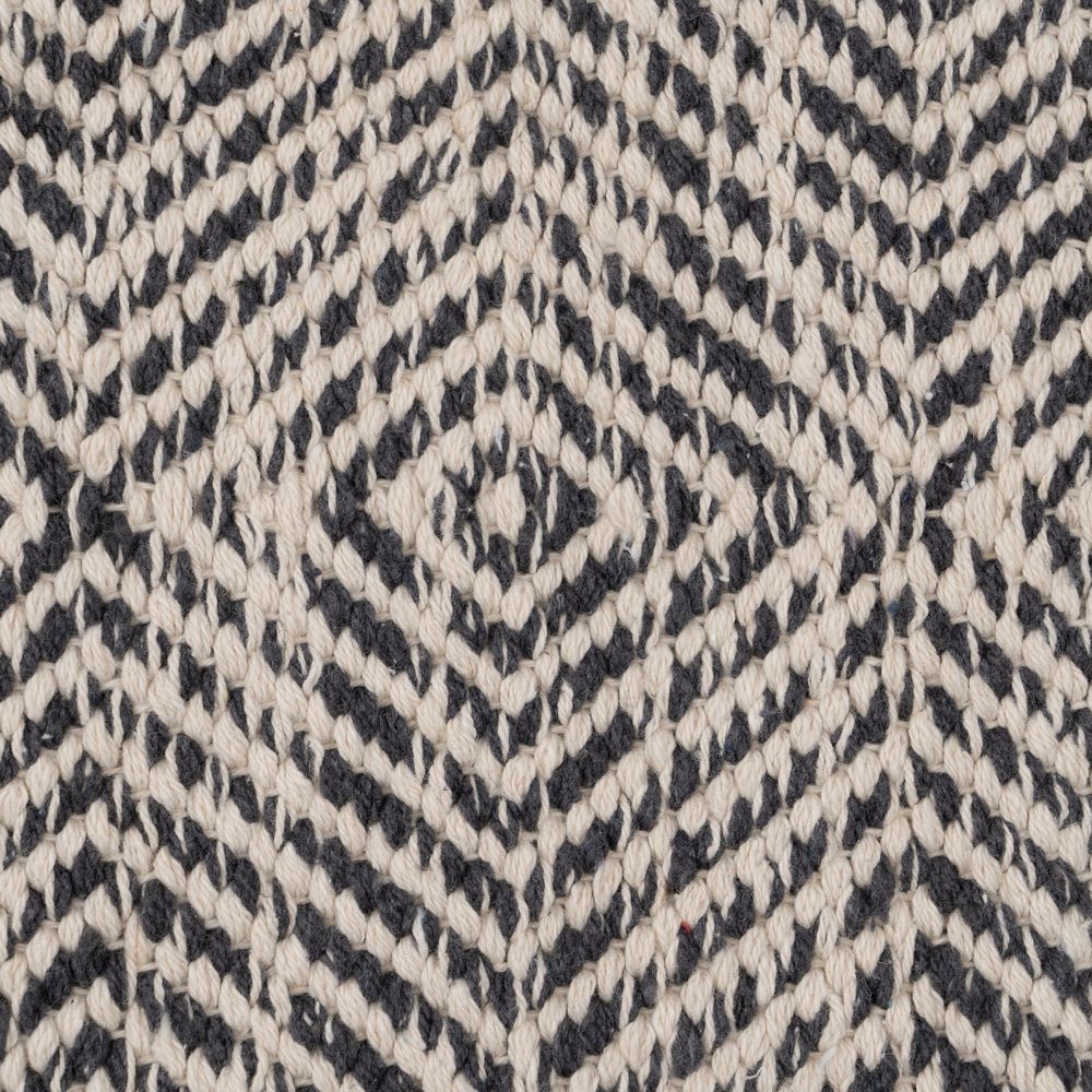 ALFOMBRA GRIS POLIESTER-ALGODÃ Â N 160 X 230  4