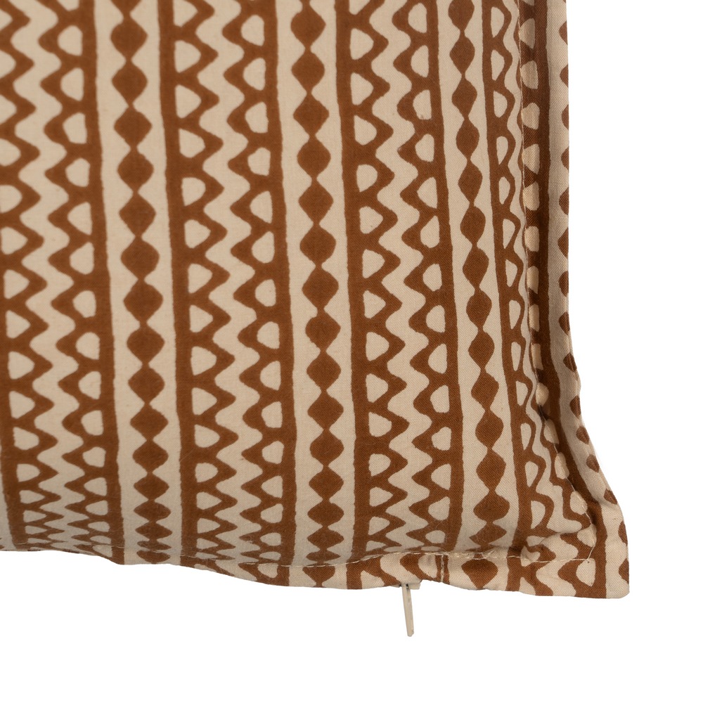 COJÃ Â N BEIGE-MARRÃ Â N 100% ALGODÃ Â N 50 X 3