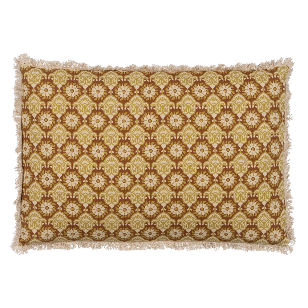COJÃ Â N BEIGE-MARRÃ Â N 100% ALGODÃ Â N 60 X