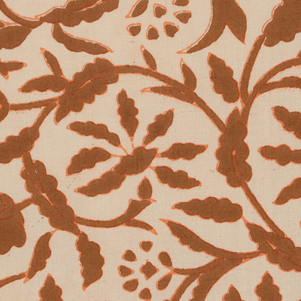 COJÃ Â N BEIGE-MARRÃ Â N 100% ALGODÃ Â N 50 X 2
