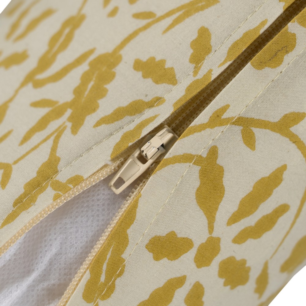 COJÃ Â N BEIGE-MOSTAZA 100% ALGODÃ Â N 60 X 4 4