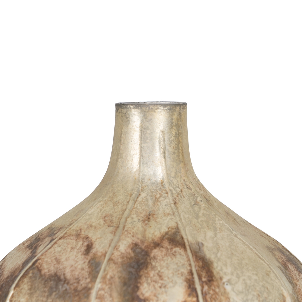JARRÃ Â N BLANCO Ã Â XIDO CRISTAL DECORACIÃ Â N 15 X  4