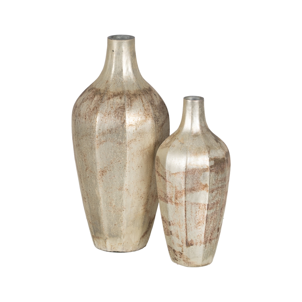 JARRÃ Â N BLANCO Ã Â XIDO CRISTAL DECORACIÃ Â N 15 X  2