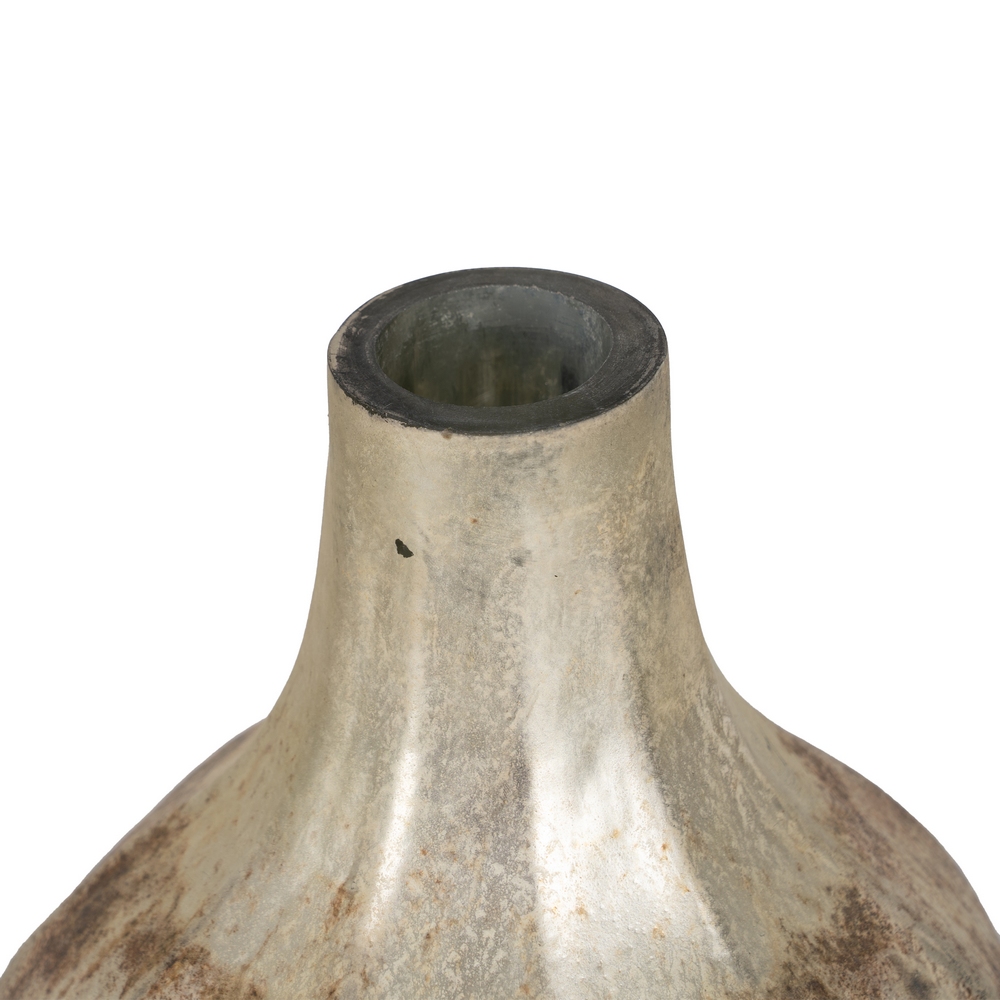JARRÃ Â N BLANCO Ã Â XIDO CRISTAL DECORACIÃ Â N 15 X  3