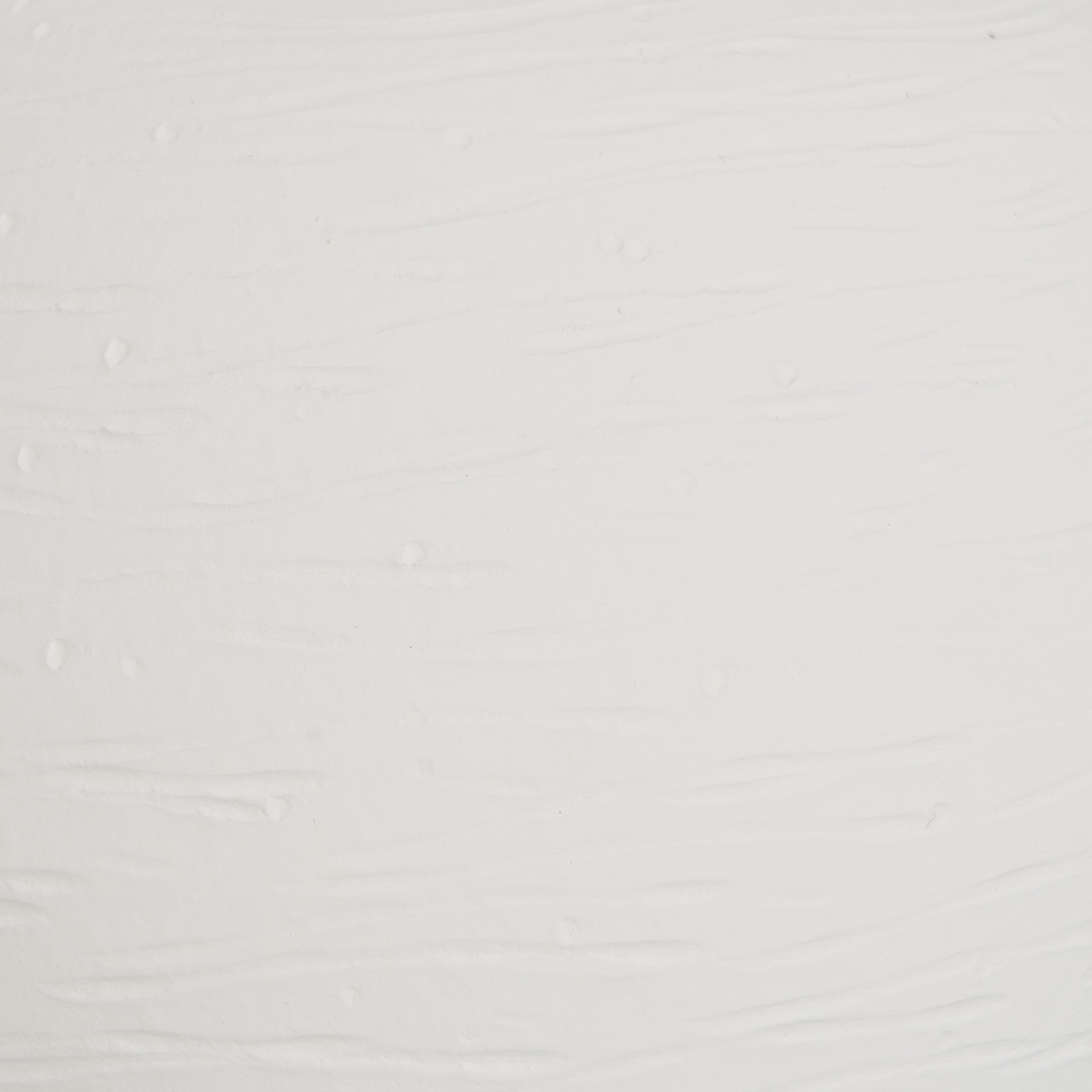 JARRON BLANCO BARRO DECORACION 18X18X40CM 6