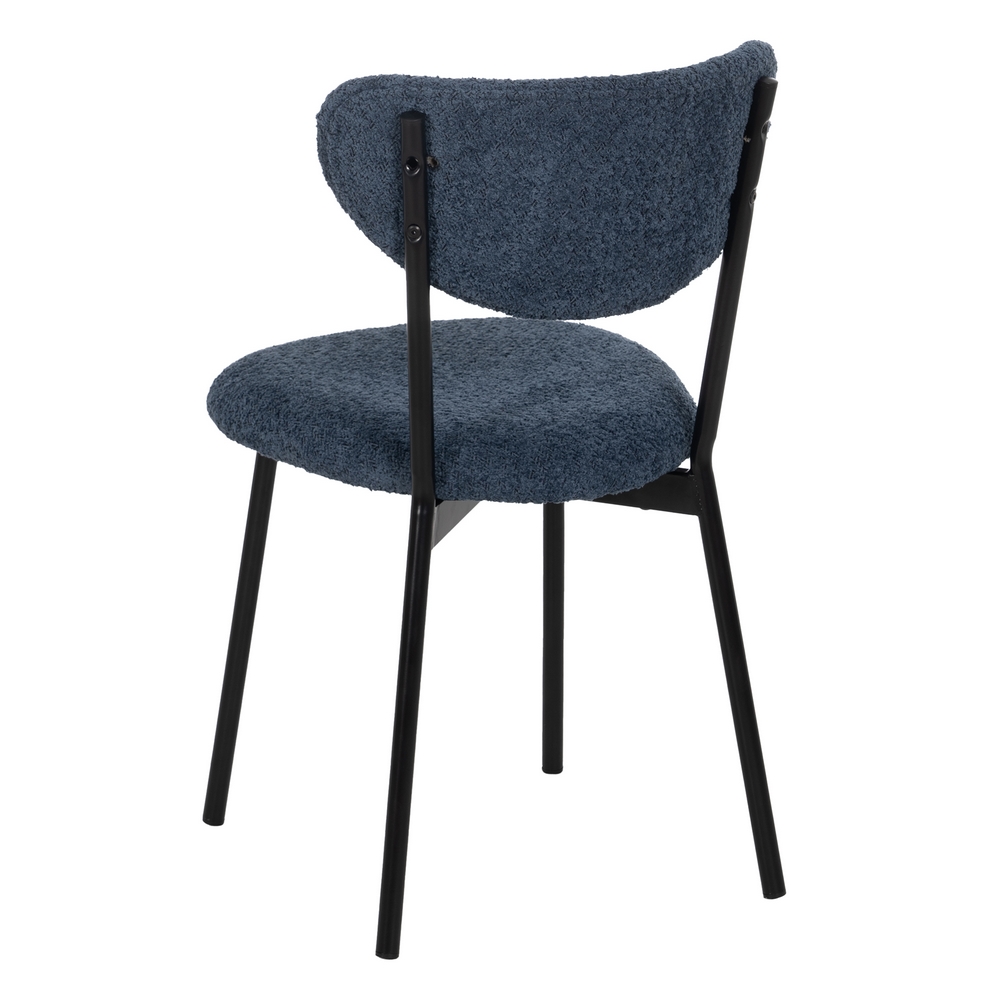 SILLA AZUL METAL-TEJIDO SALÃ Â N 47 X 50 X 80  4