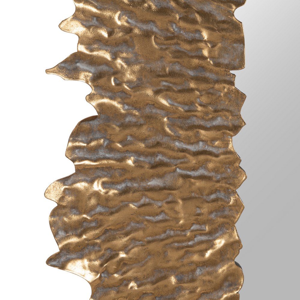 ESPEJO ORO METAL DECORACIÓN 74 X 7,50 X 74 CM 3