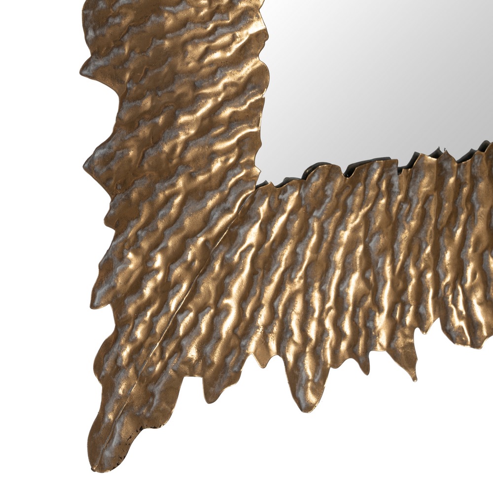 ESPEJO ORO METAL DECORACIÓN 74 X 7,50 X 74 CM 4