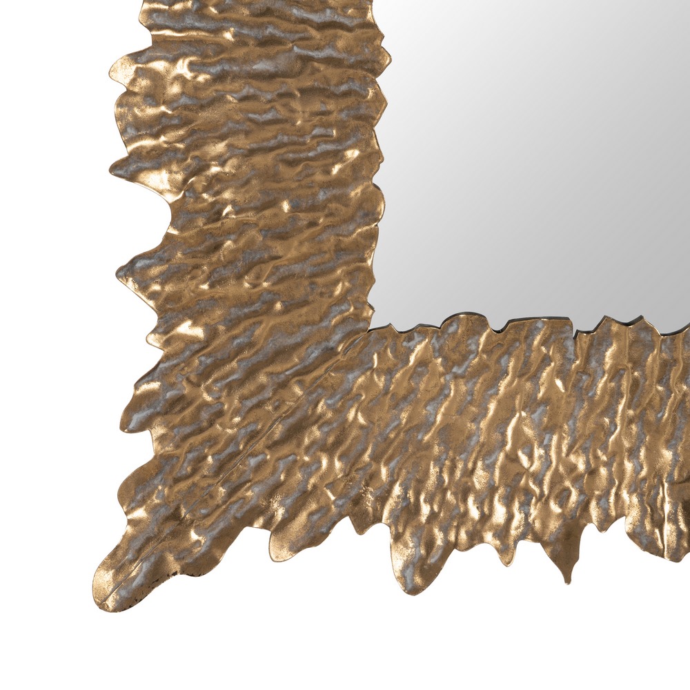 ESPEJO ORO METAL DECORACIÓN 74 X 7,50 X 74 CM 5