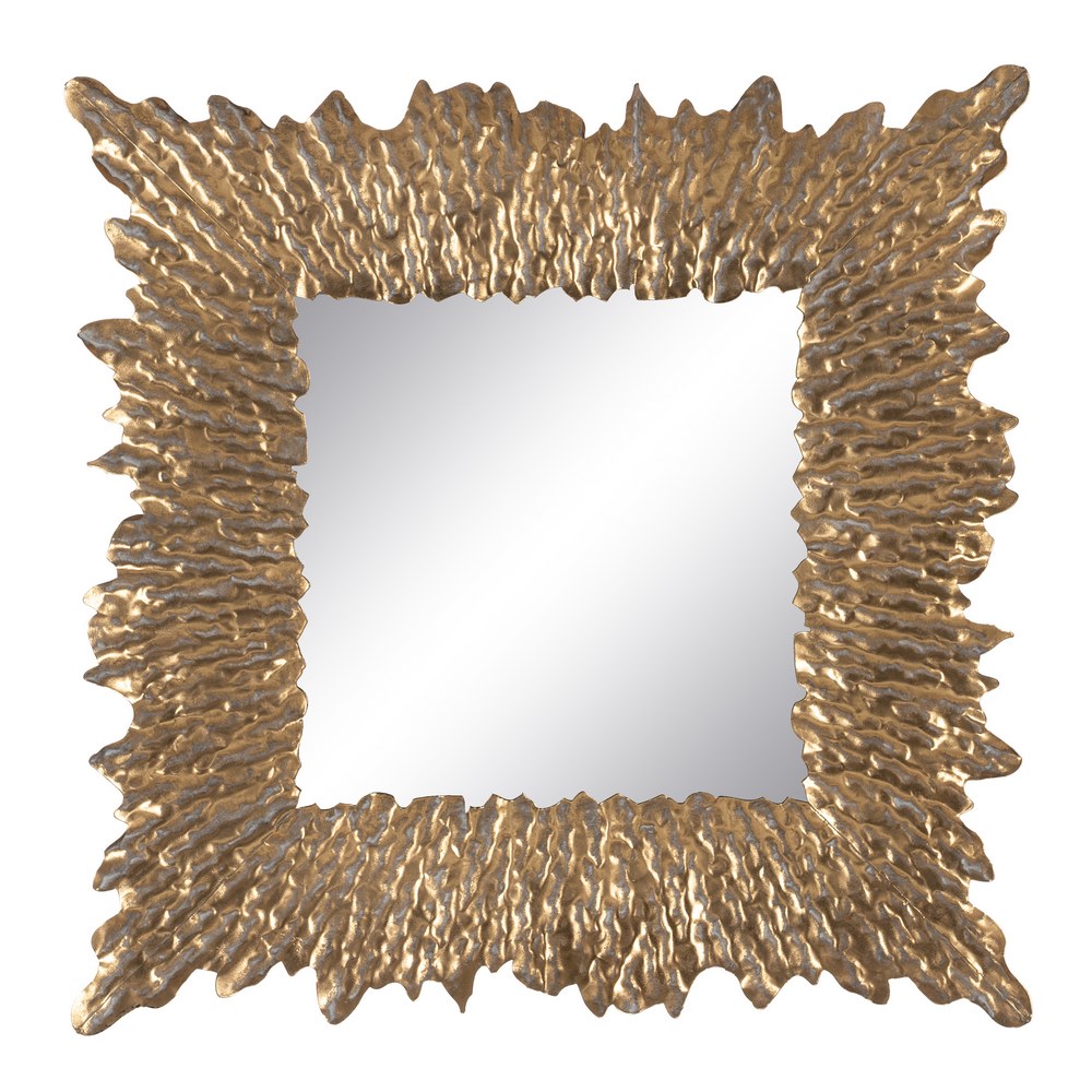 ESPEJO ORO METAL DECORACIÃ Â N 74 X 7,50 X 74 