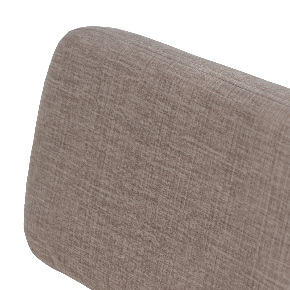 SILLA BEIGE TEJIDO-METAL DECORACIÓN 42,50 X 55 X 7 7