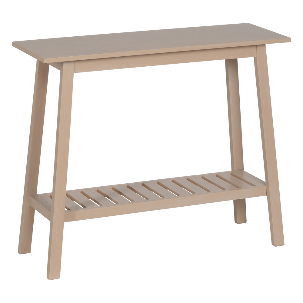 CONSOLA CREMA DM-MADERA 90 X 32 X 75 CM 3