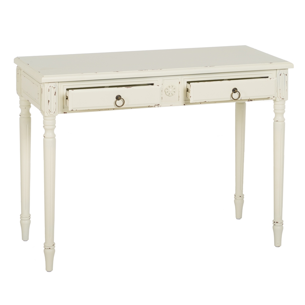 CONSOLA BLANCO ROZADO MADERA 100,00 X 45,00 X 76,0 4