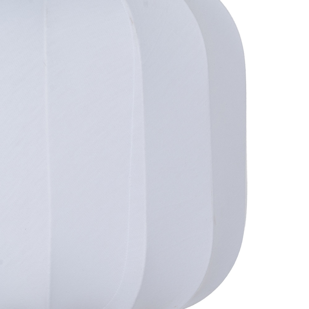 LÃ Â MPARA TECHO BLANCO TEJIDO 40,00 X 40,00 X 31, 3