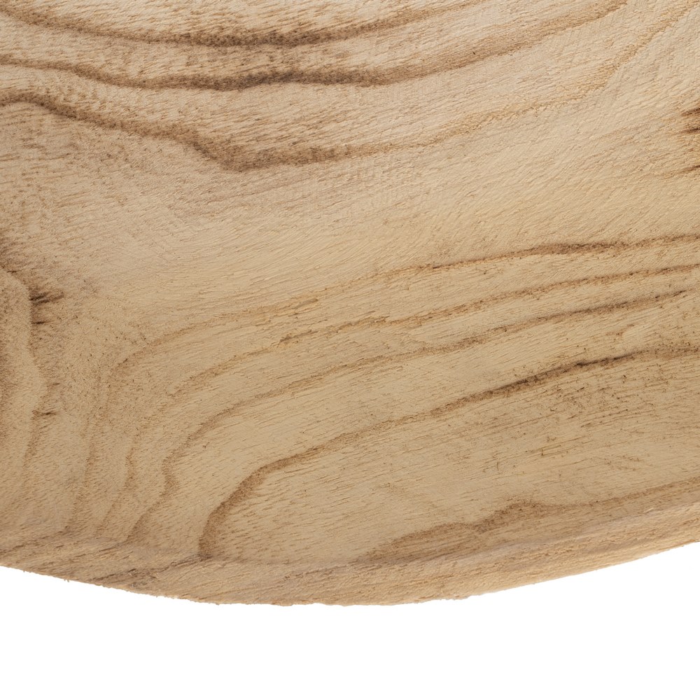 BANDEJA HOJA MADERA PAULONIA DECORACIÃ Â N 42 X 24 5