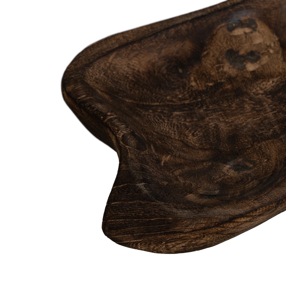 BANDEJA NATURAL MADERA PAULONIA 46 X 24 X 5 CM 4