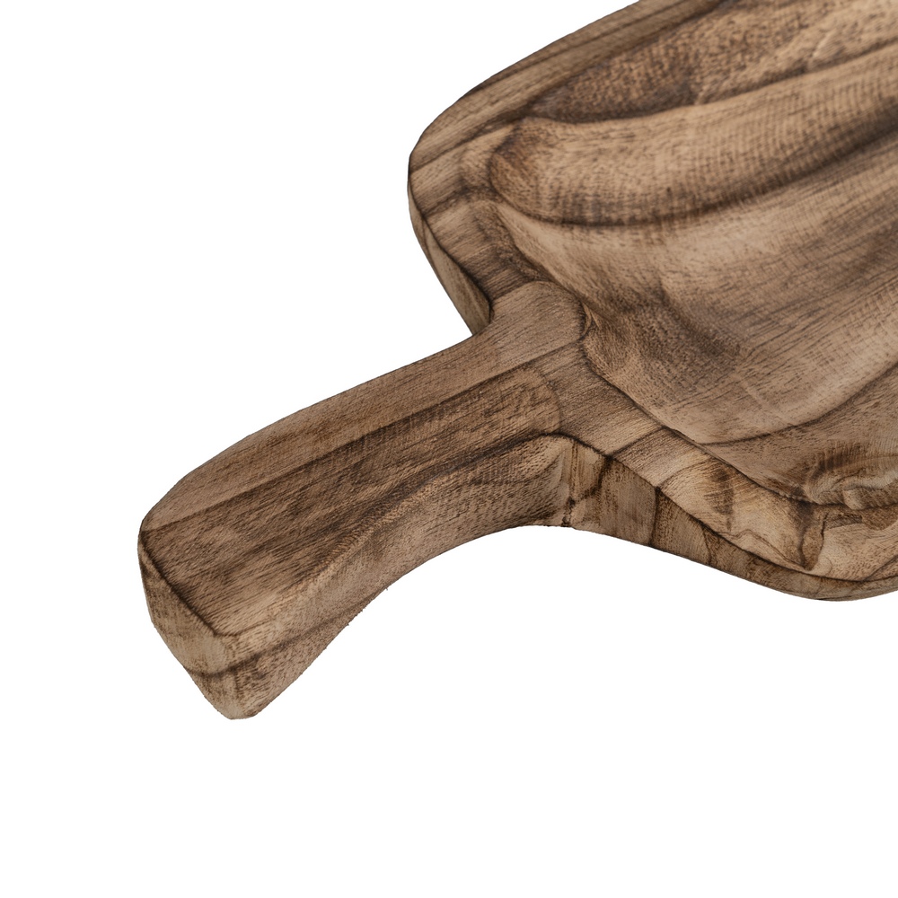 TABLA COCINA MADERA PAULONIA DECORACION 58X23X5CM 2