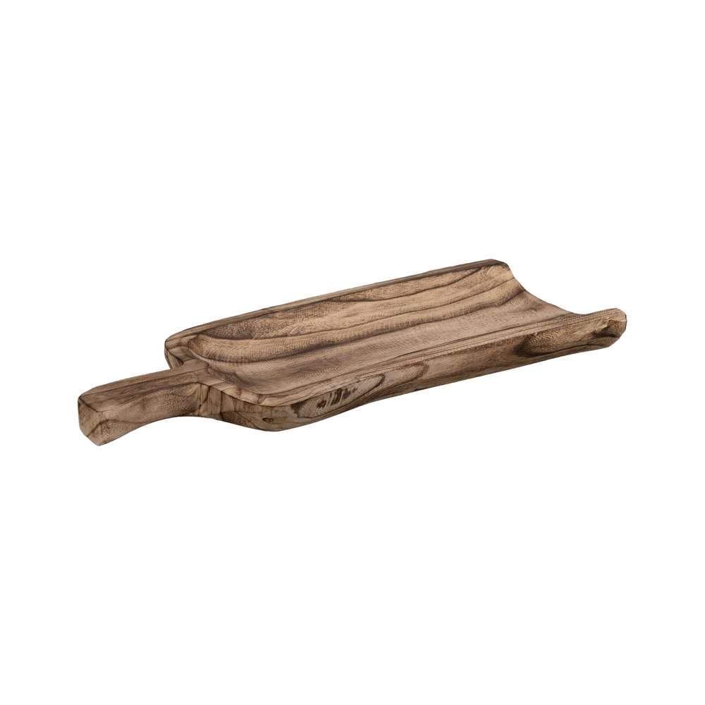 TABLA COCINA MADERA PAULONIA DECORACION 58X23X5CM
