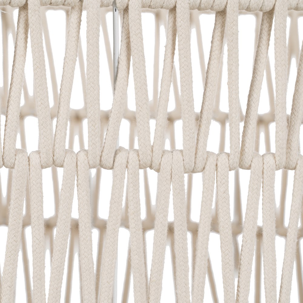 CESTO BLANCO ALGODÃ Â N DECORACIÃ Â N 46x31x25/ 5