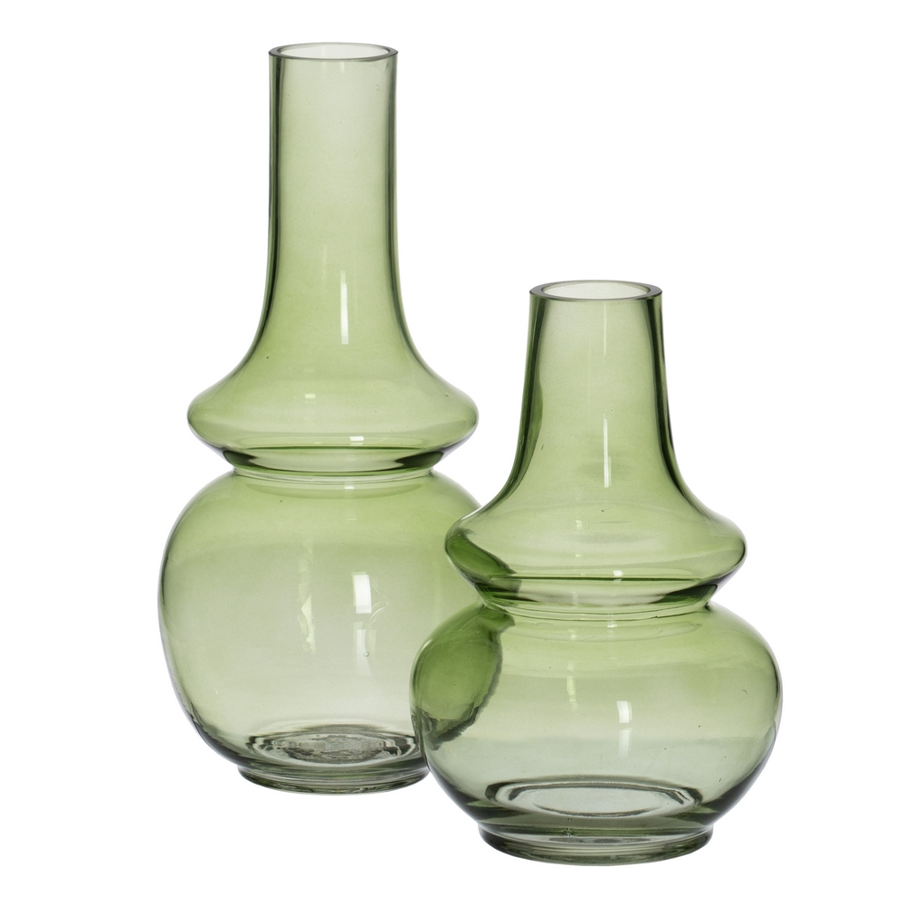 JARRÃ Â N VERDE CRISTAL DECORACIÃ Â N 12,50 X 12,50  2