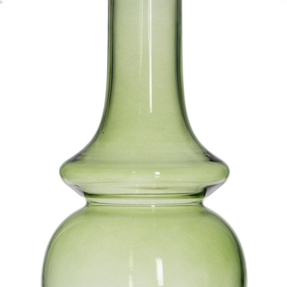 JARRÃ Â N VERDE CRISTAL DECORACIÃ Â N 12,50 X 12,50  4