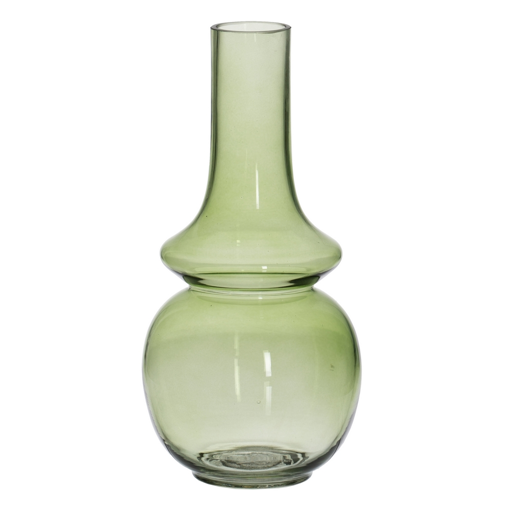 JARRÃ Â N VERDE CRISTAL DECORACIÃ Â N 12,50 X 12,50 