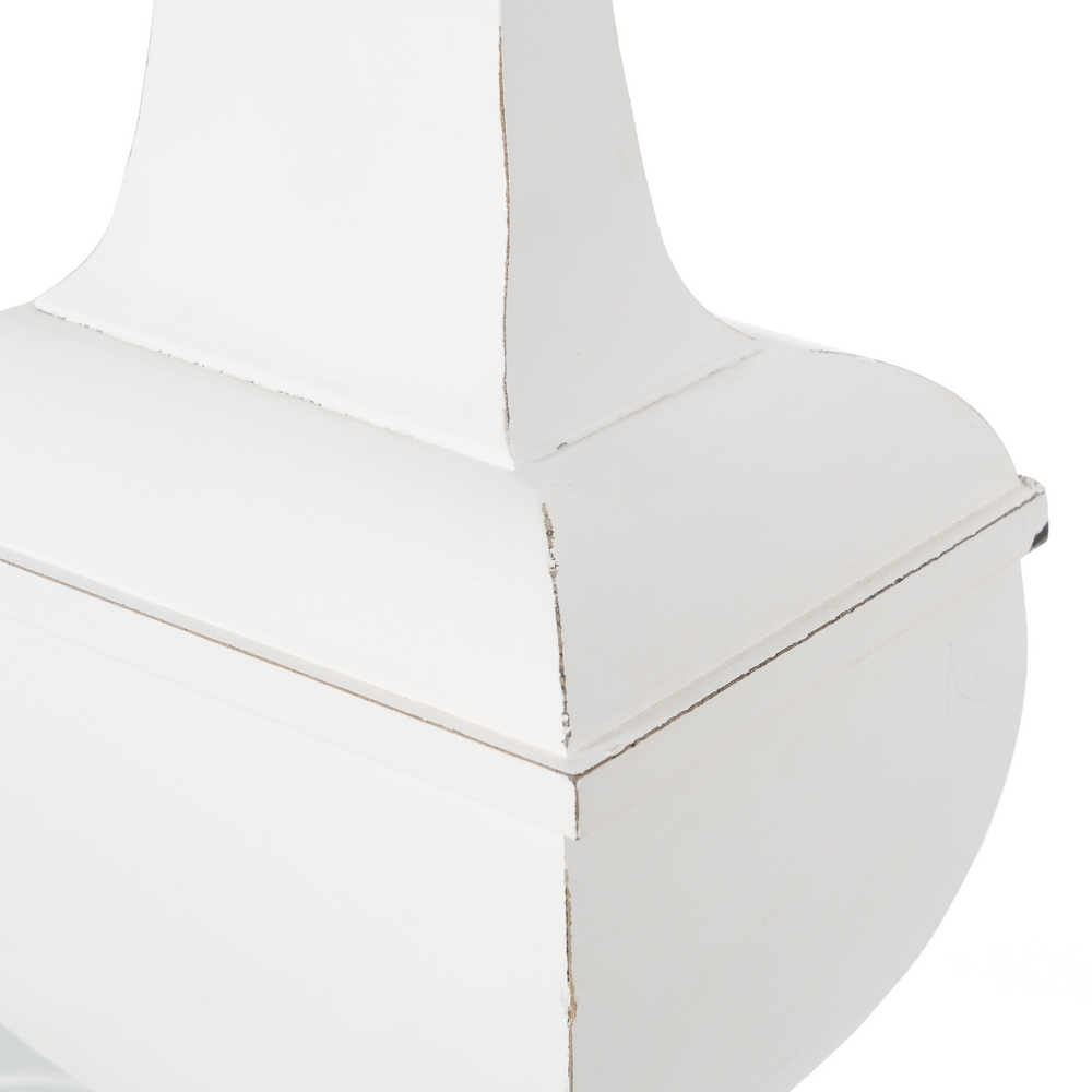 LÁMPARA MESA BLANCO MADERA / TEJIDO 40,00 X 22,00 6