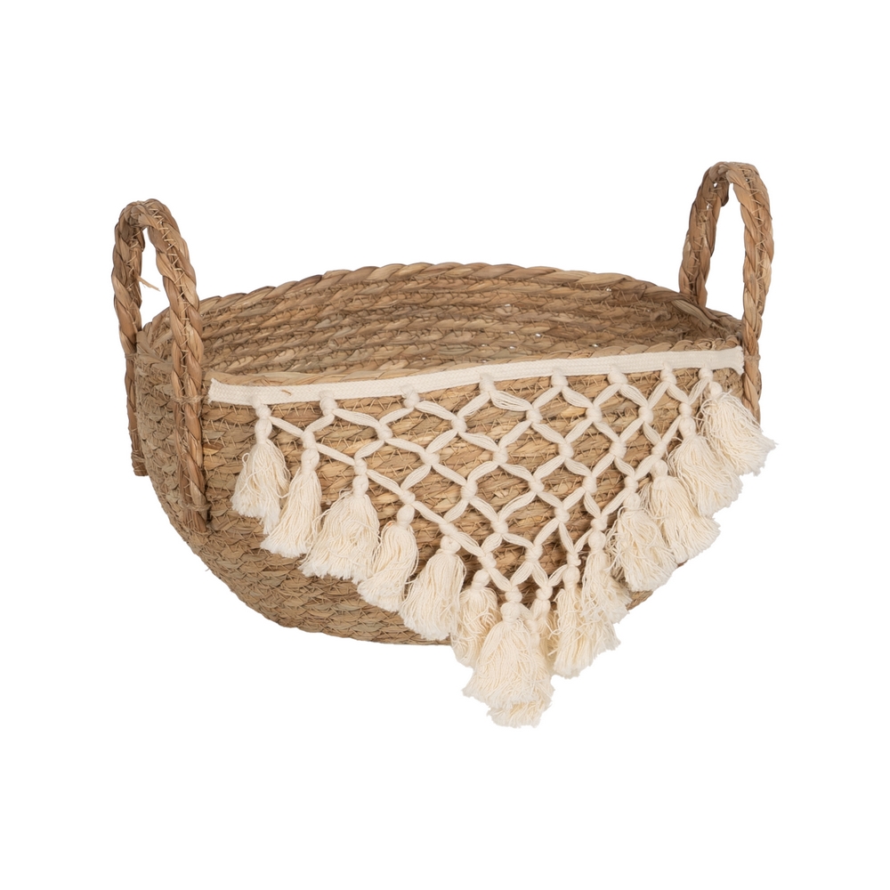 CESTO NATURAL-BLANCO 25,00 X 25,00 X 19,00 CM 3