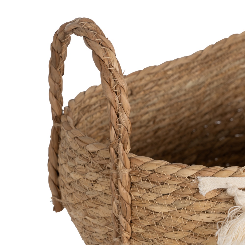 CESTO NATURAL-BLANCO 23x23x12.5/19.5cm 5