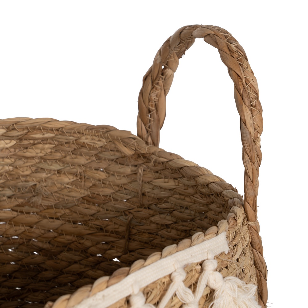 CESTO NATURAL-BLANCO 25,00 X 25,00 X 19,00 CM 6
