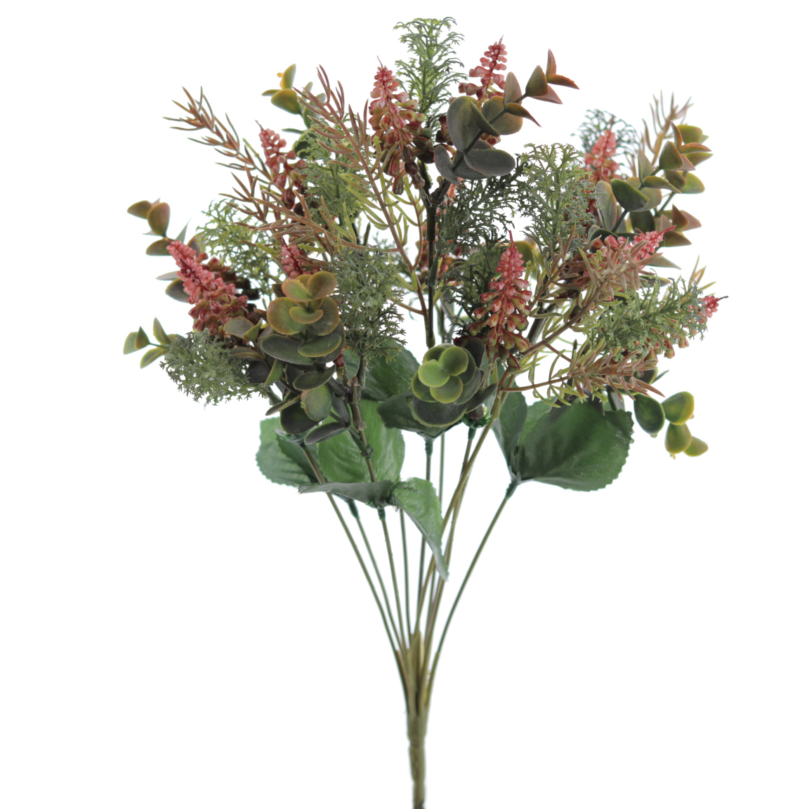 RAMO MUSCARI 42CM CORAL