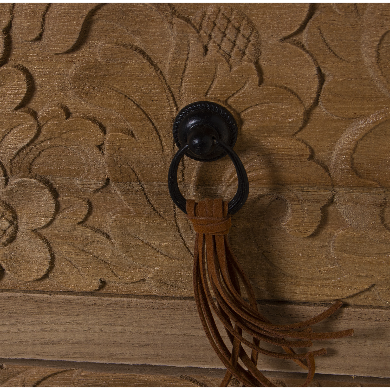 Cómoda Madera C/5 Cajones, Paulownia+dm 89x39x81cm 6