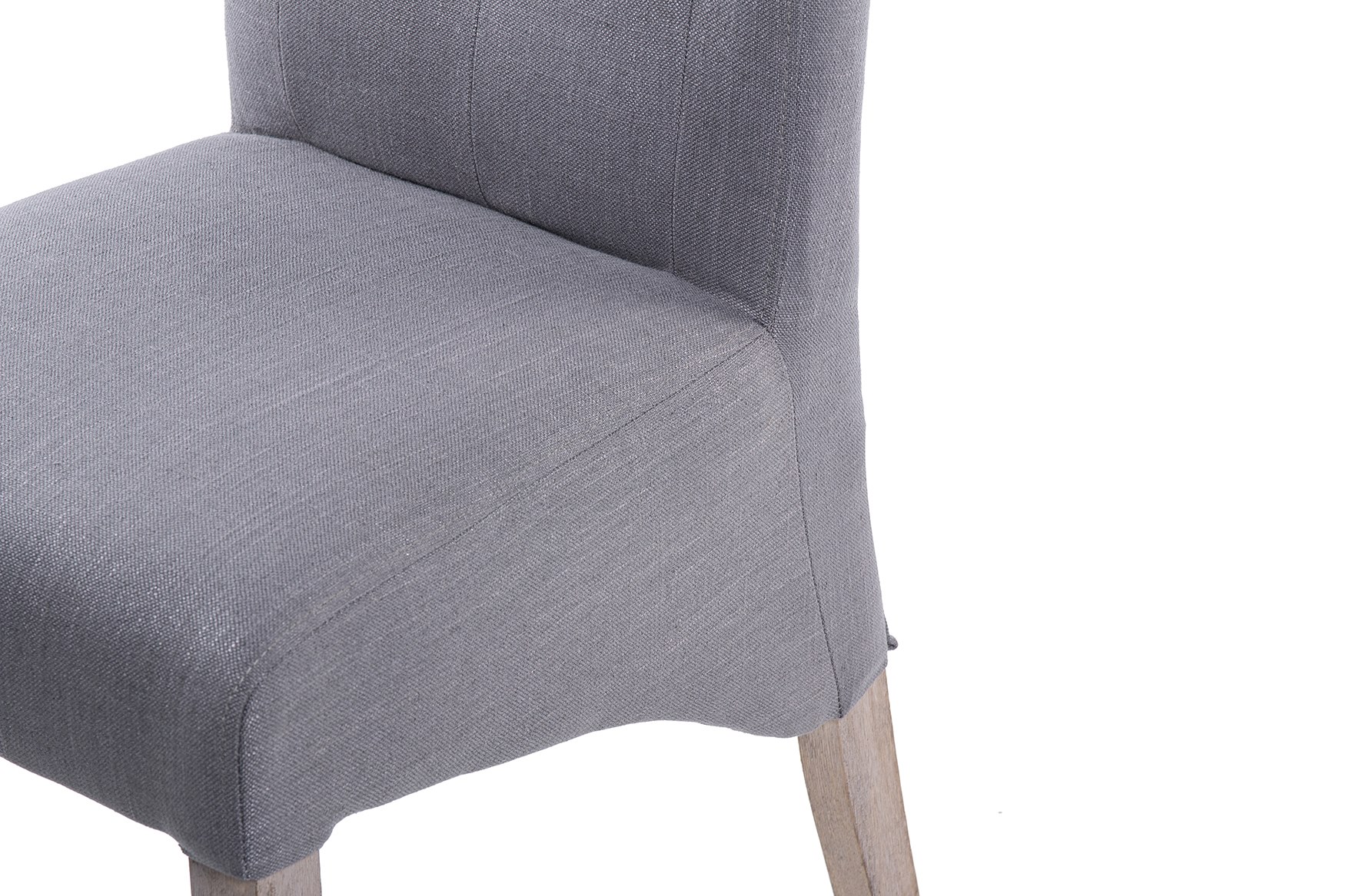 silla con tirador lino capitone gris 44x58x107cm 2