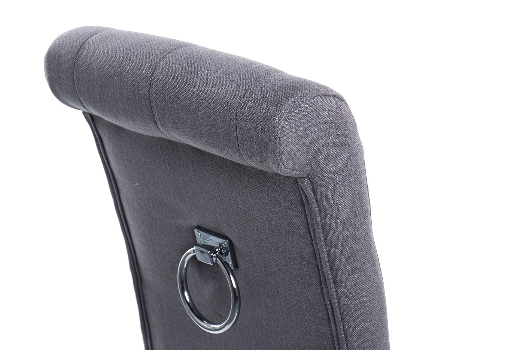 silla con tirador lino capitone gris 44x58x107cm 4