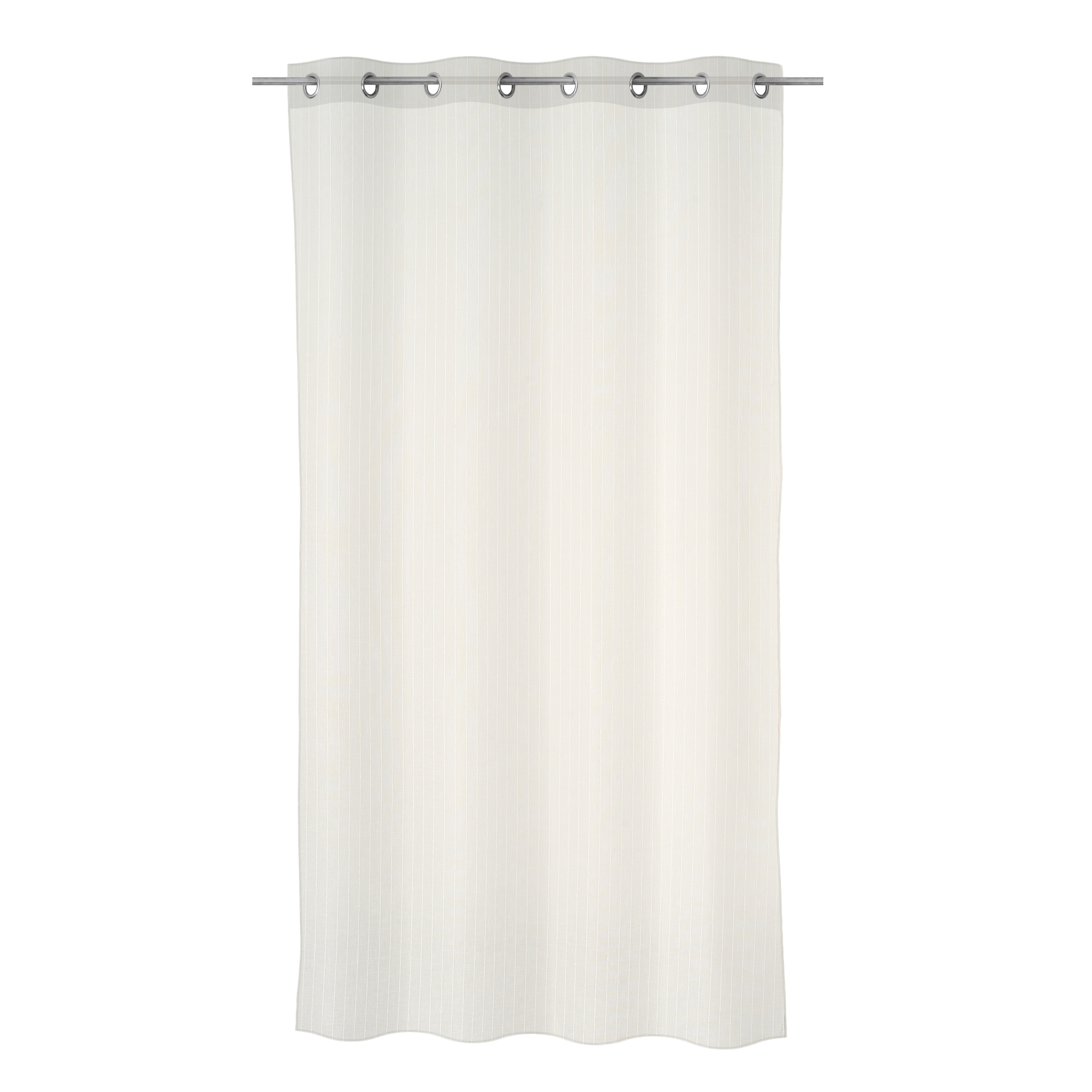 CORTINA TEJIDO PLANO NATURAL 140X260CM