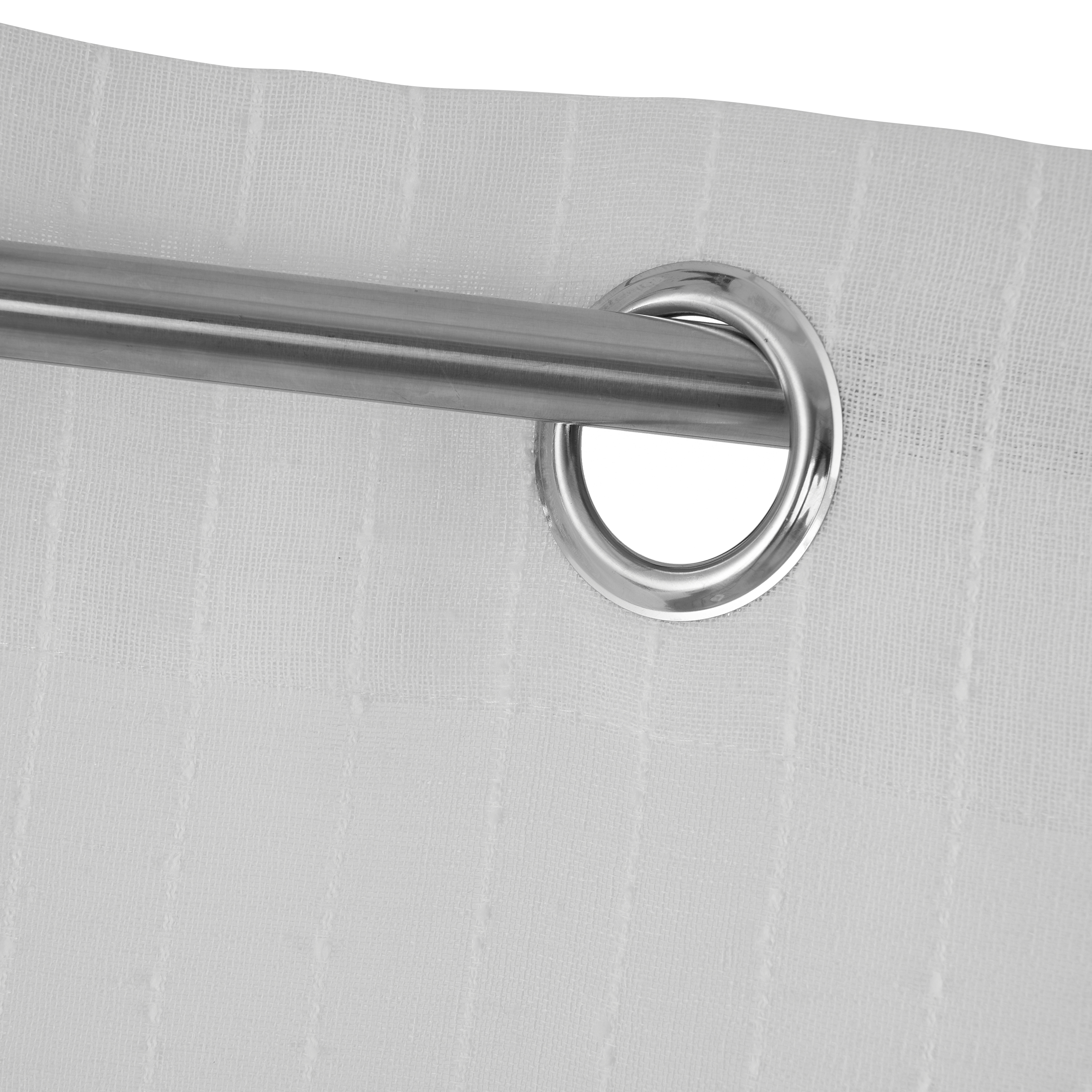 CORTINA TEJIDO PLANO 140X260CM BLANCO 3