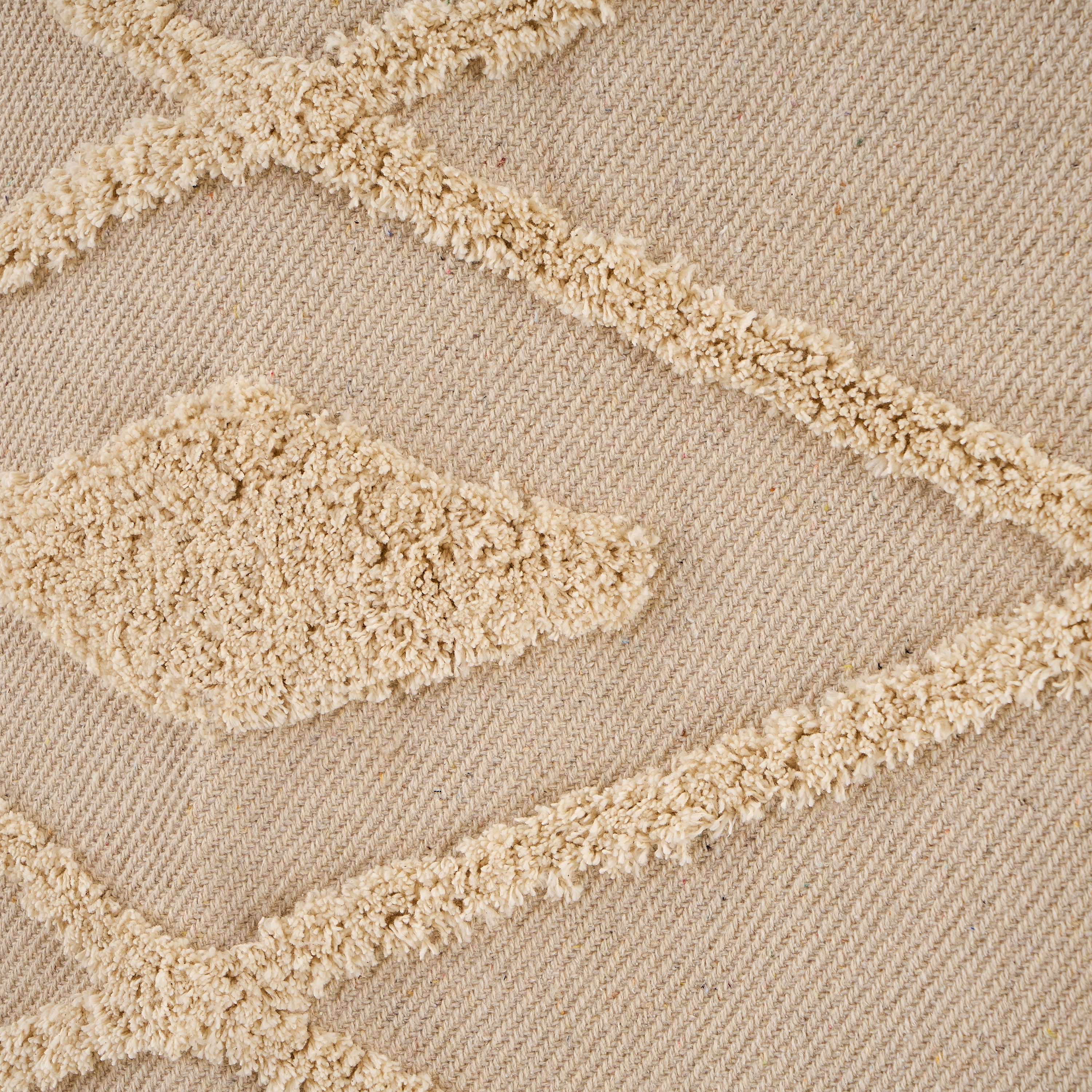 ALFOMBRA SUAVE ALGODÃ Â N NATURAL 130 X 160  3