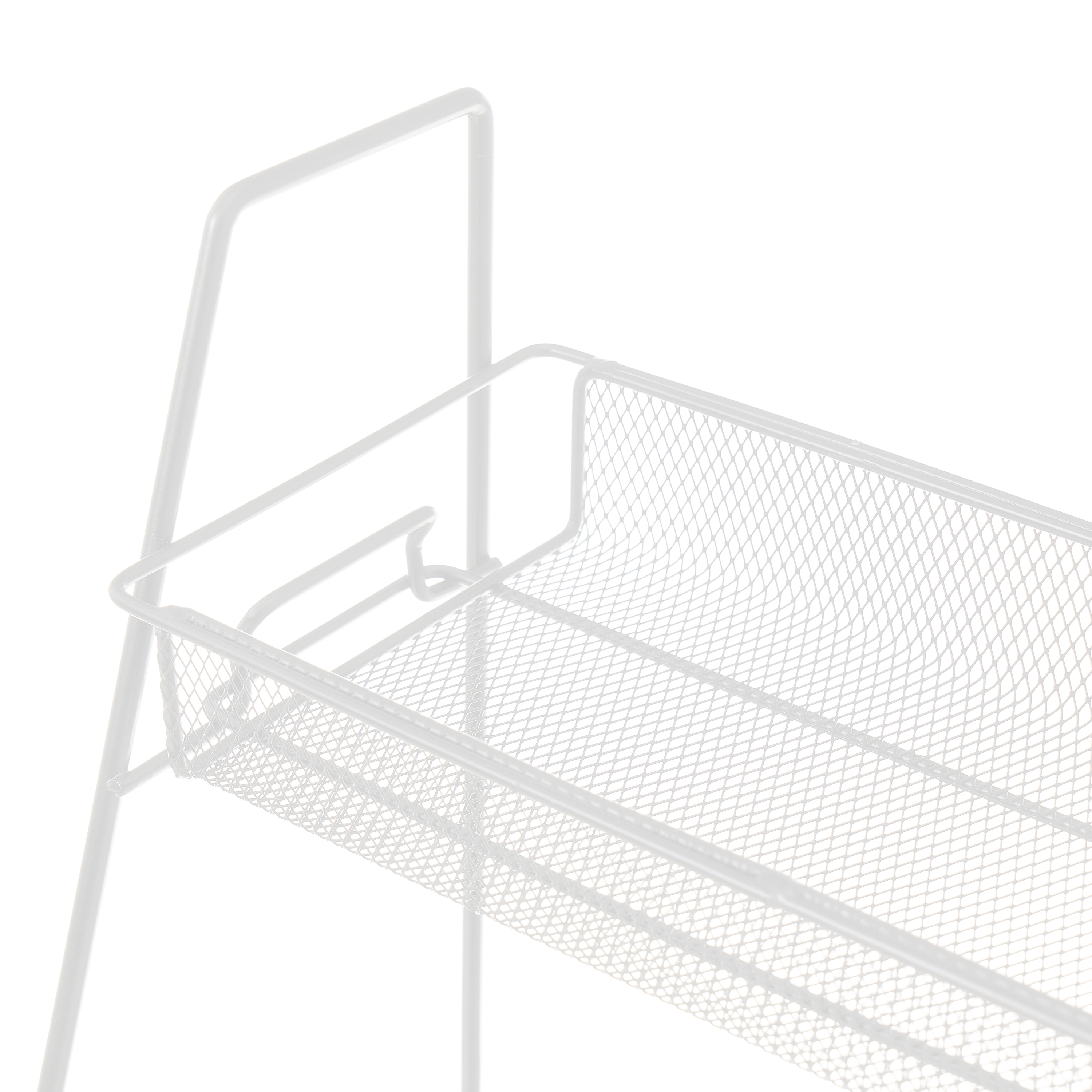 CESTA DOBLE METAL BLANCO 31 X 17 X 33 CM 3